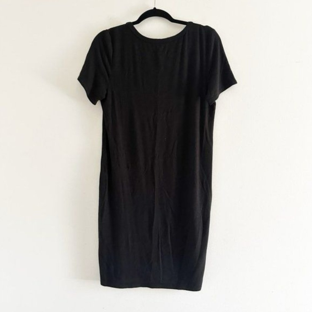 HATCH Collection Layers Black T-Shirt Dress | Maternity Bodycon | Size Large - Picture 8 of 8